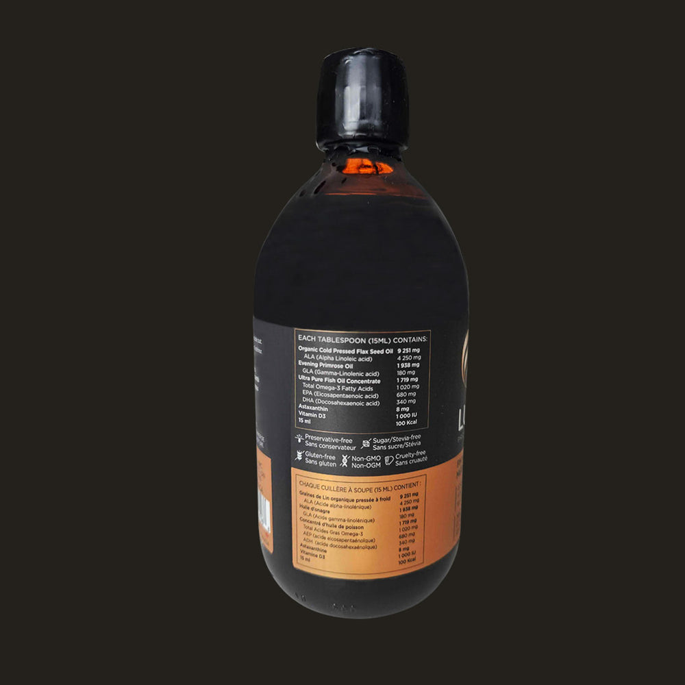 Essential fatty acid antioxidant oil blend (500ml) image 2